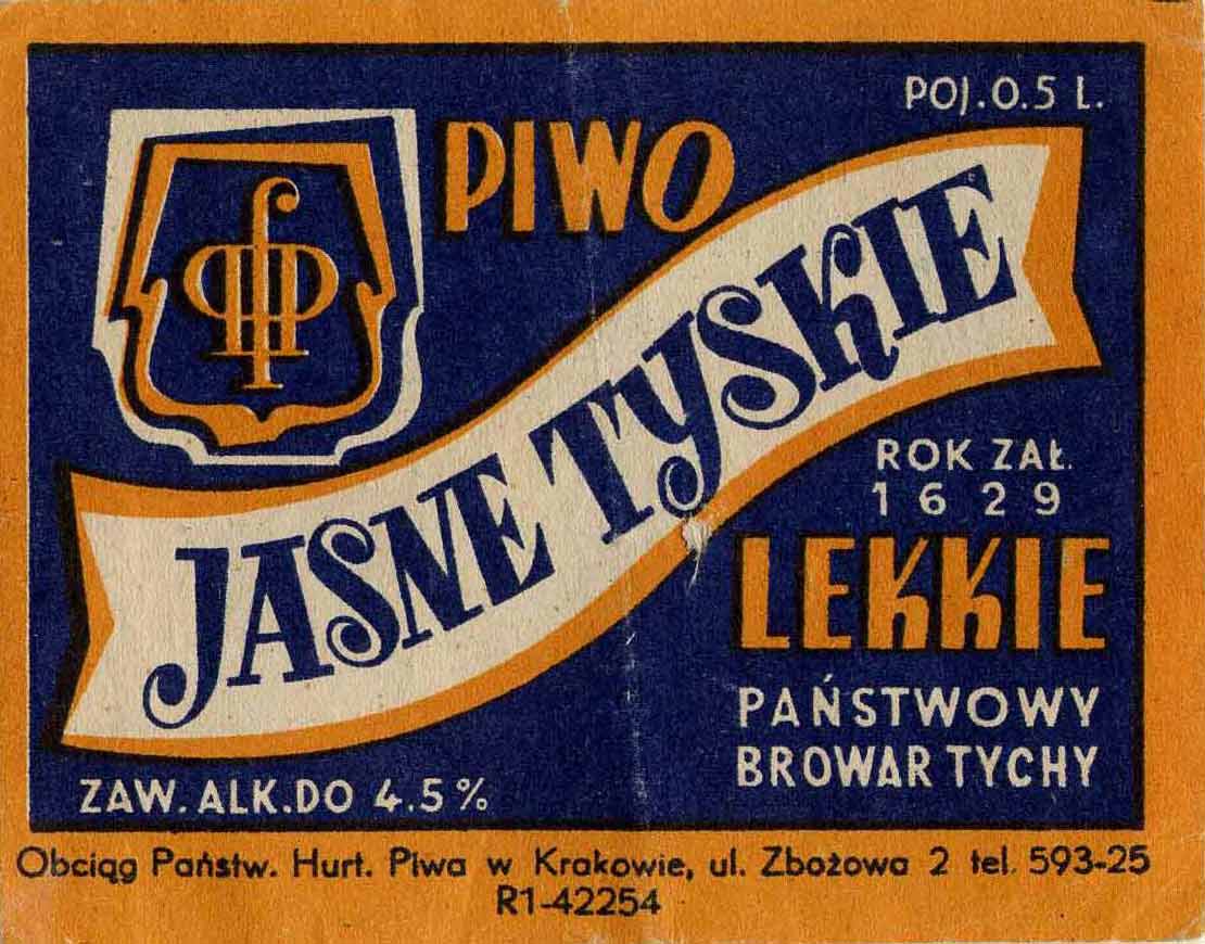 Obciąg Państwowej Hurtowni Piwa w Krakowie