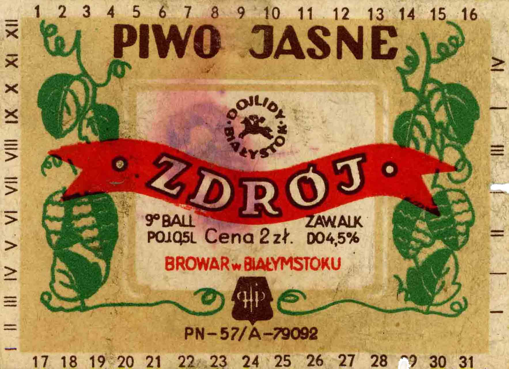 PN-57/ A-79092
kalendarz
stempel cenowy