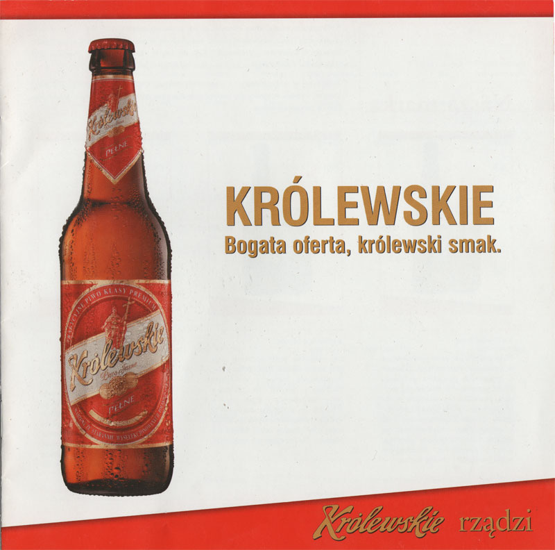 broszura z ofertą handlową