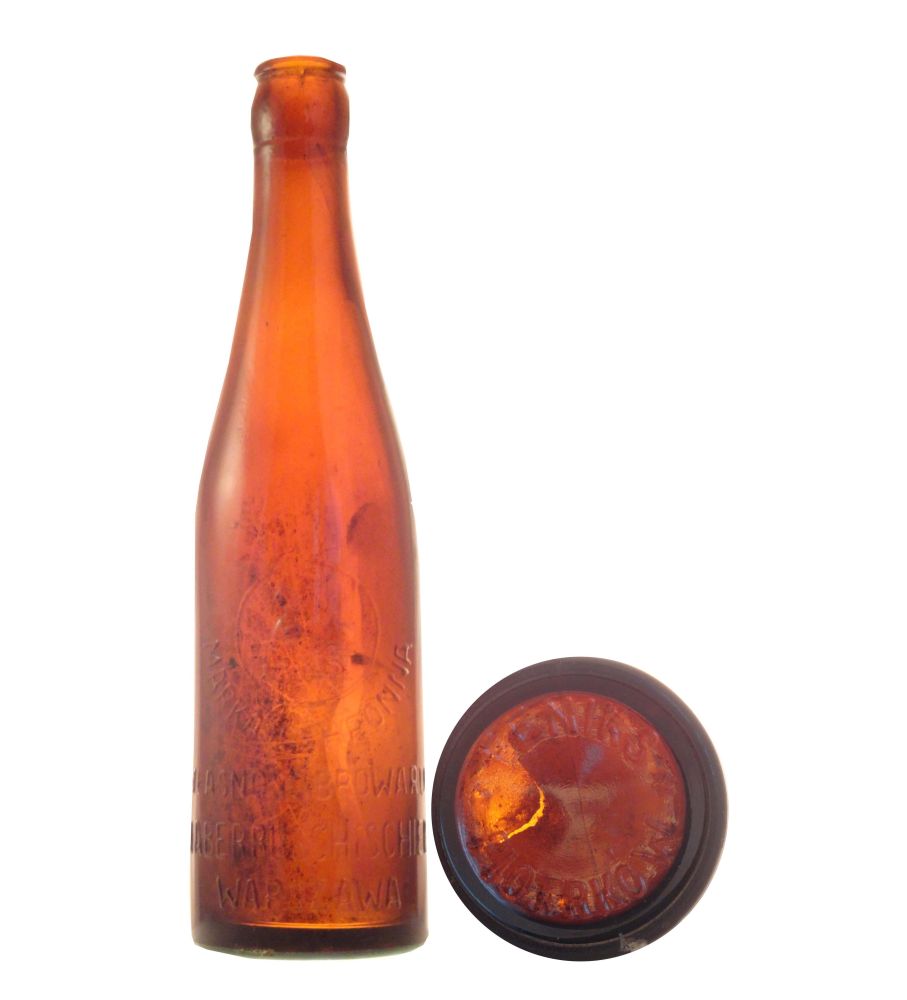 MARKA OCHRONNA, WŁASNOŚĆ BROWARU, HABERBUSCH i SCHIELE, WARSZAWA, poj. 0,3 l.,
sygn. FENIKS PIOTRKÓW