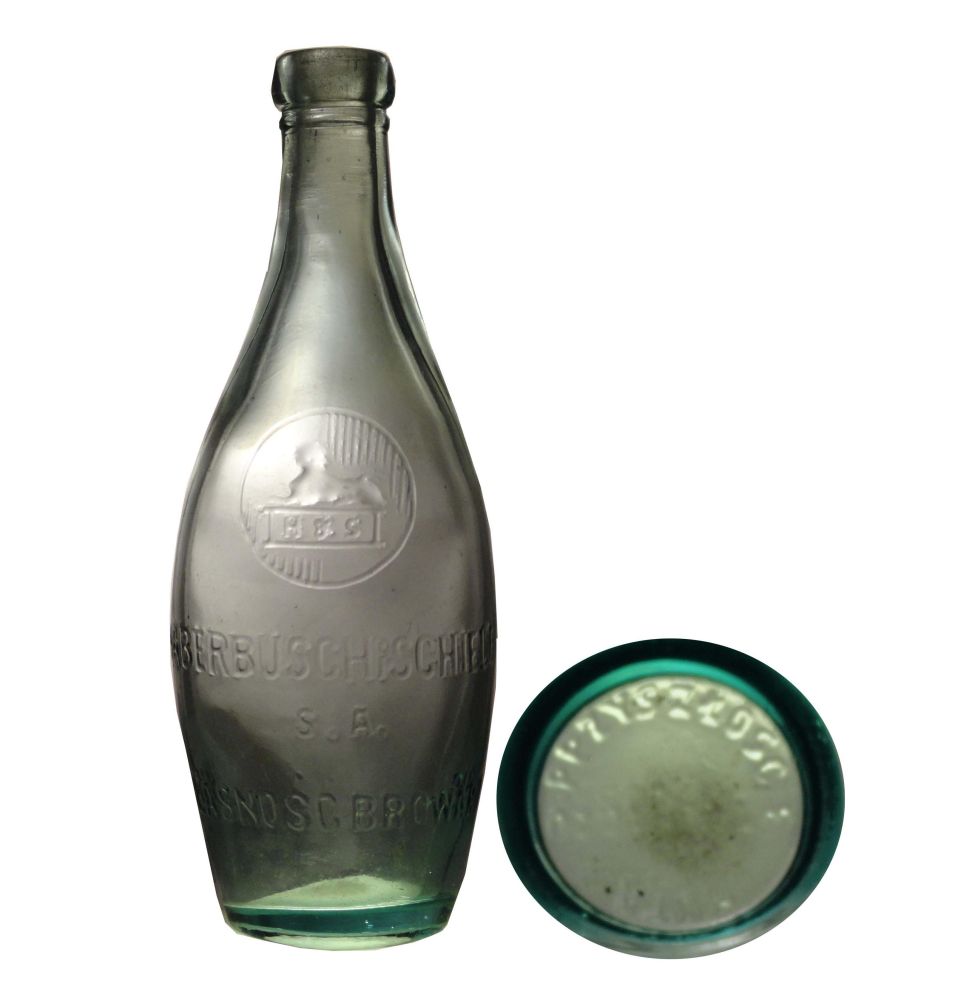 sfinks,
HABERBUSCH i SCHIELE,
S.A.,
WŁASNOŚĆ BROWARU,
HUTA PRZYSZŁOŚC W TŁUSZCZU,