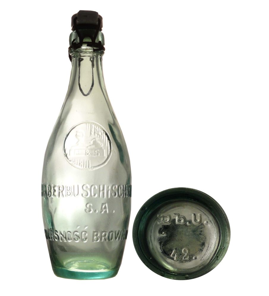 sfinks,
HABERBUSCH i SCHIELE,
S.A.,
WŁASNOŚĆ BROWARU,
huta Db. U.,
42,