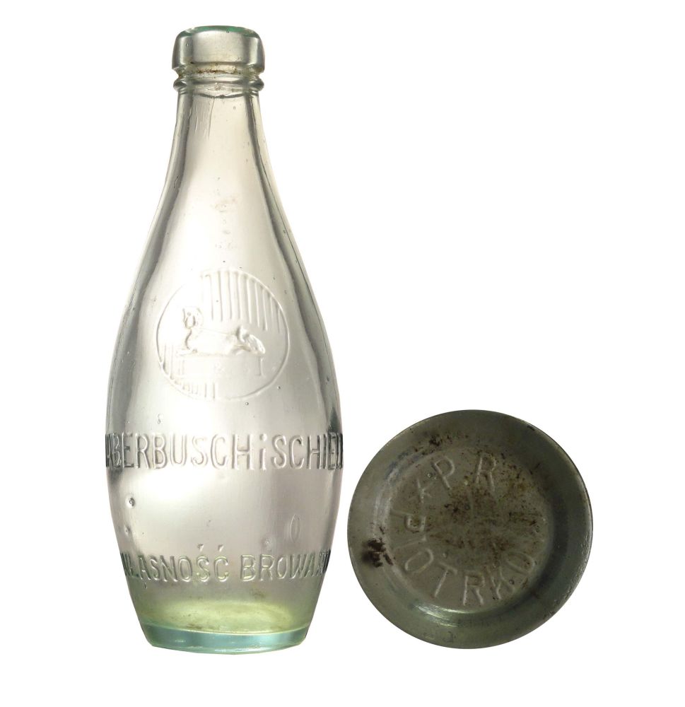 sfinks,
HABERBUSCH i SCHIELE,
WŁASNOŚĆ BROWARU,
huta *PR* PIOTRKÓW,