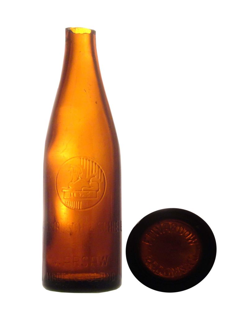 HABERBUSCH & SCHIELE, WARSAW, MADE IN POLAND, sygn. "EDWARDÓW'' RADOMSKO,
poj. 0,3 l.