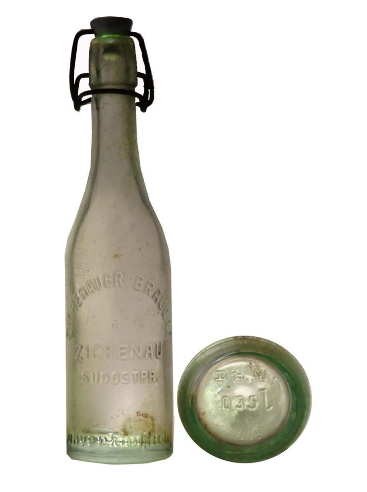 ZICHENAUER BRAUEREI// ZICHENAU// SÜDOSTPR.// unverkäuflich, sygn. Db.U//0,35 l//41.
