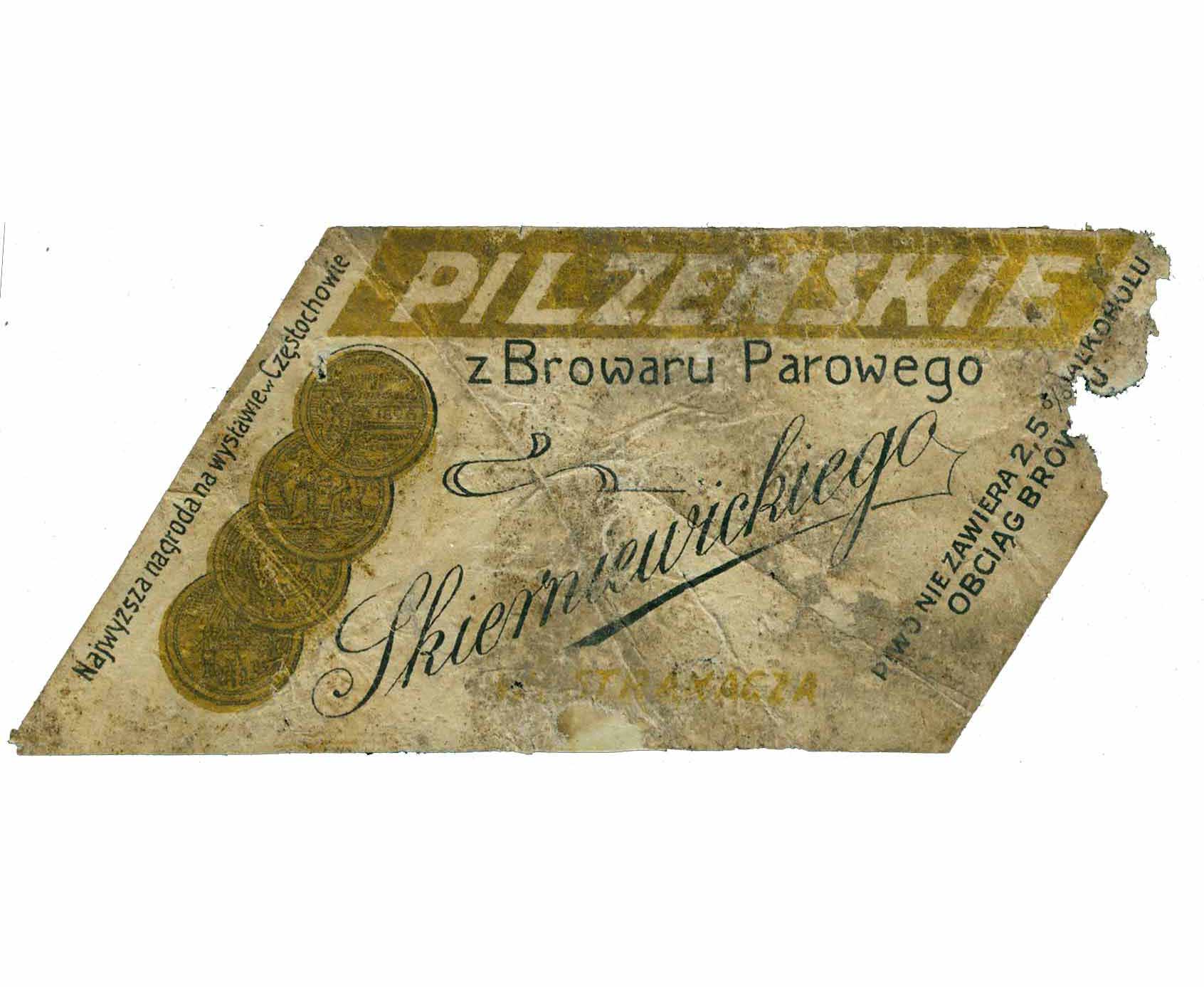 PILZEŃSKIE
OBCIĄG BROWARU
PIWO NIE ZAWIERA 2,5% ALKOHOLU