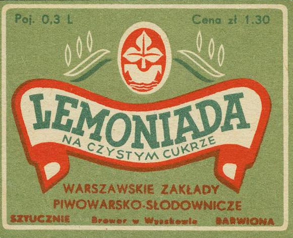LEMONIADA
NA CZYSTYM CUKRZE