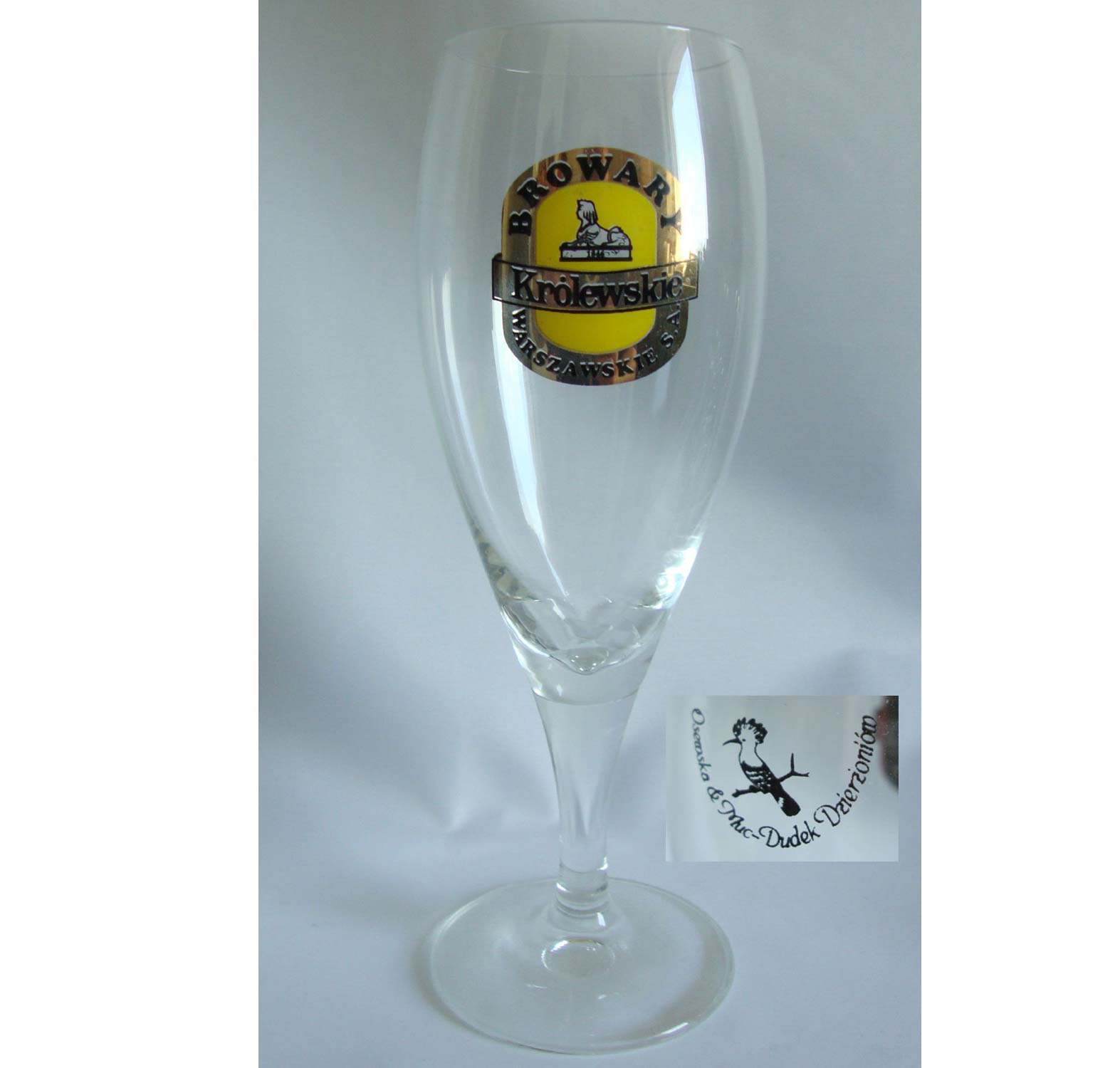 pojemność 0,3 l
sygnatura Dudek
duże logo 40 mm.