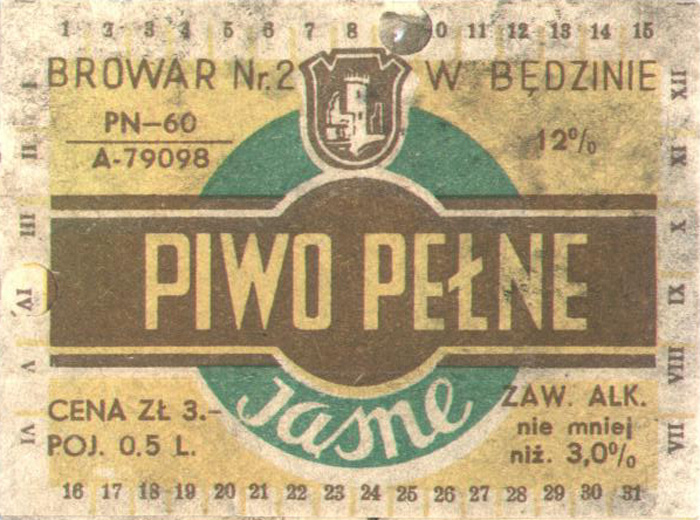 PN-60
CENA ZŁ 3.-
POJ. 0,5 L.
niż 3,0 %
