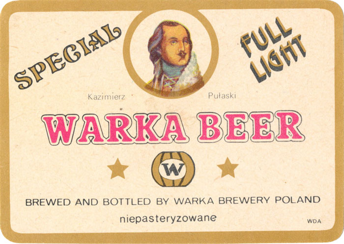 rogi okrągłe, sygnatura WDA przesunięta w lewo