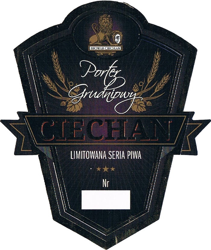 grudzień 2012, etykieta samoprzylepna