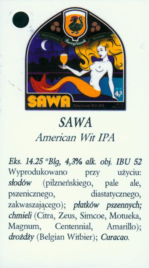 Bazyliszek browar kontraktowy.
Sawa
