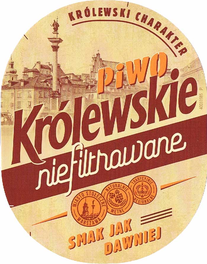 Królewskie niefiltrowane,
brąz jasny