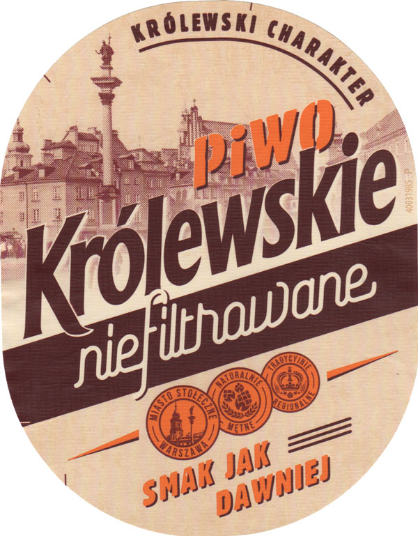 Królewskie niefiltrowane,
brąz ciemny