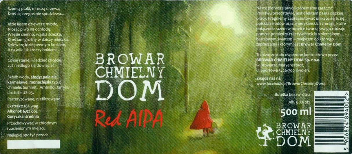 browar kontraktowy
Chmielny Dom