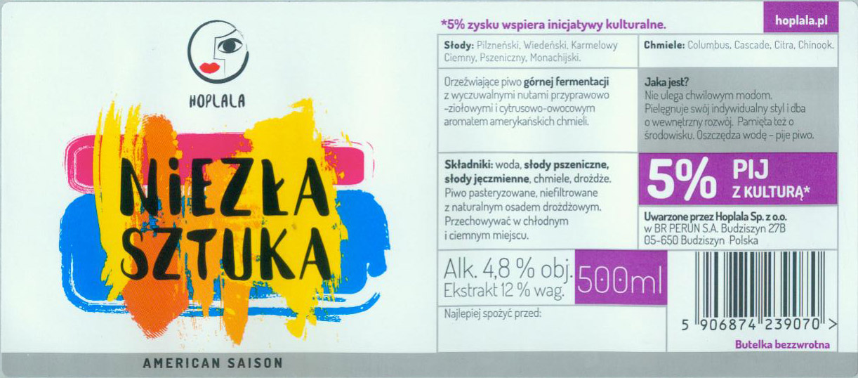 browar kontraktowy Hoplala