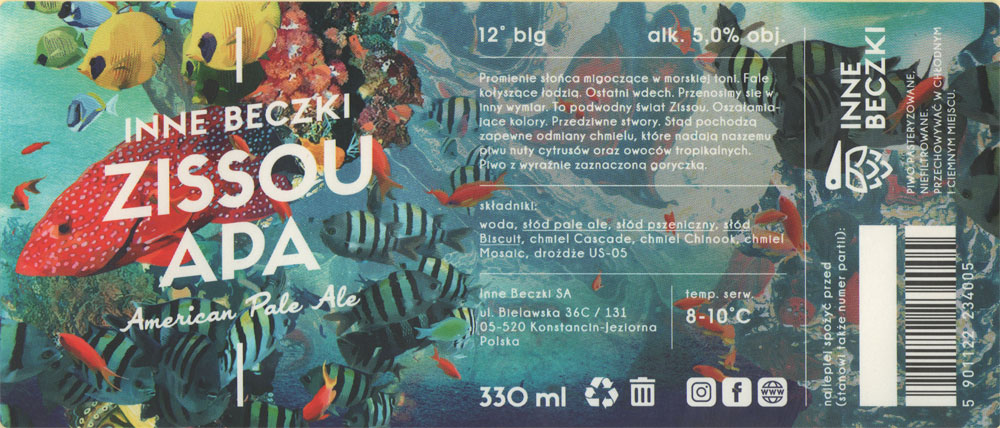 330 ml,
inna szerokość pasków w kodzie