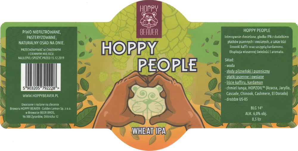 browar kontraktowy
Hoppy Beaver