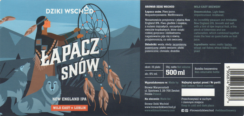 browar kontraktowy Dziki Wschód