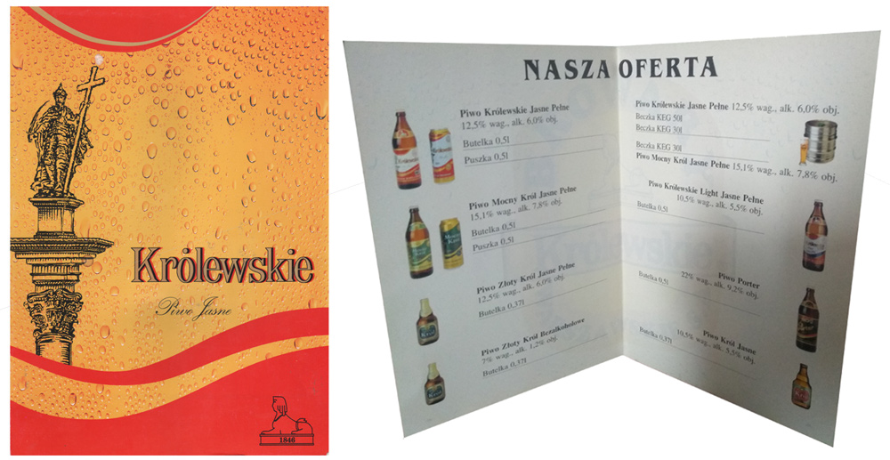 broszura z ofertą handlową