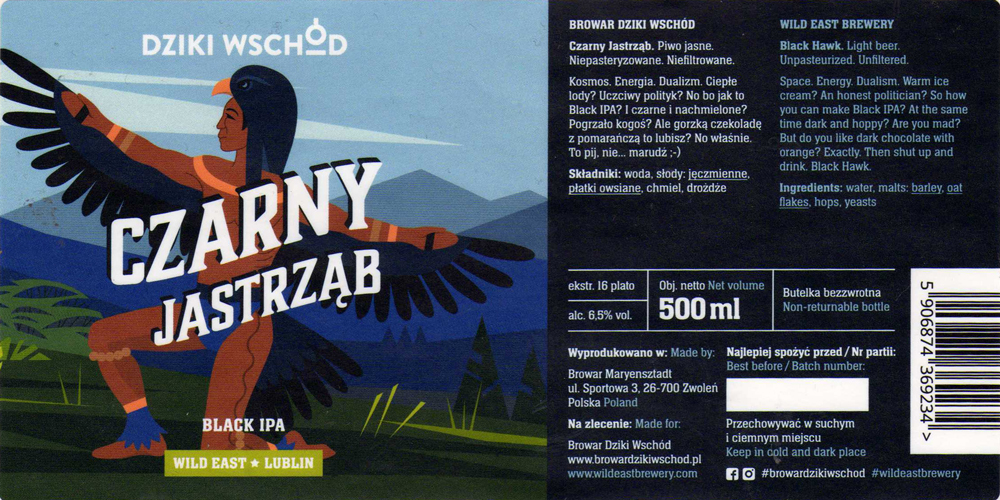browar kontraktowy Dziki Wschód