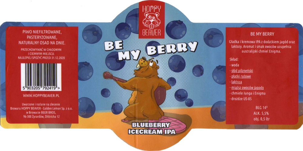 browar kontraktowy
Hoppy Beaver