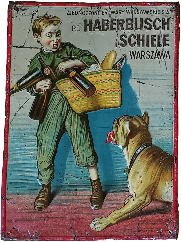 sygnatura "Dostawca: Wilhelm Weitzmann Wiedeń III (...)inggassz(...)"