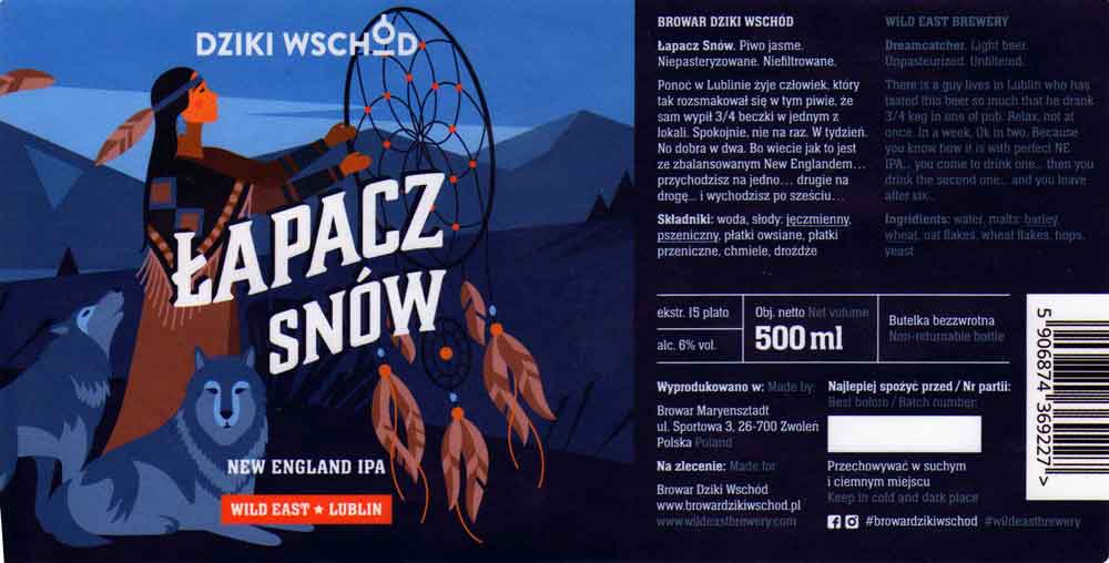 browar kontraktowy Dziki Wschód