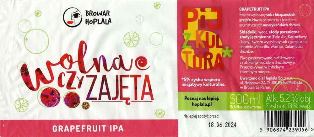 browar kontraktowy Hoplala