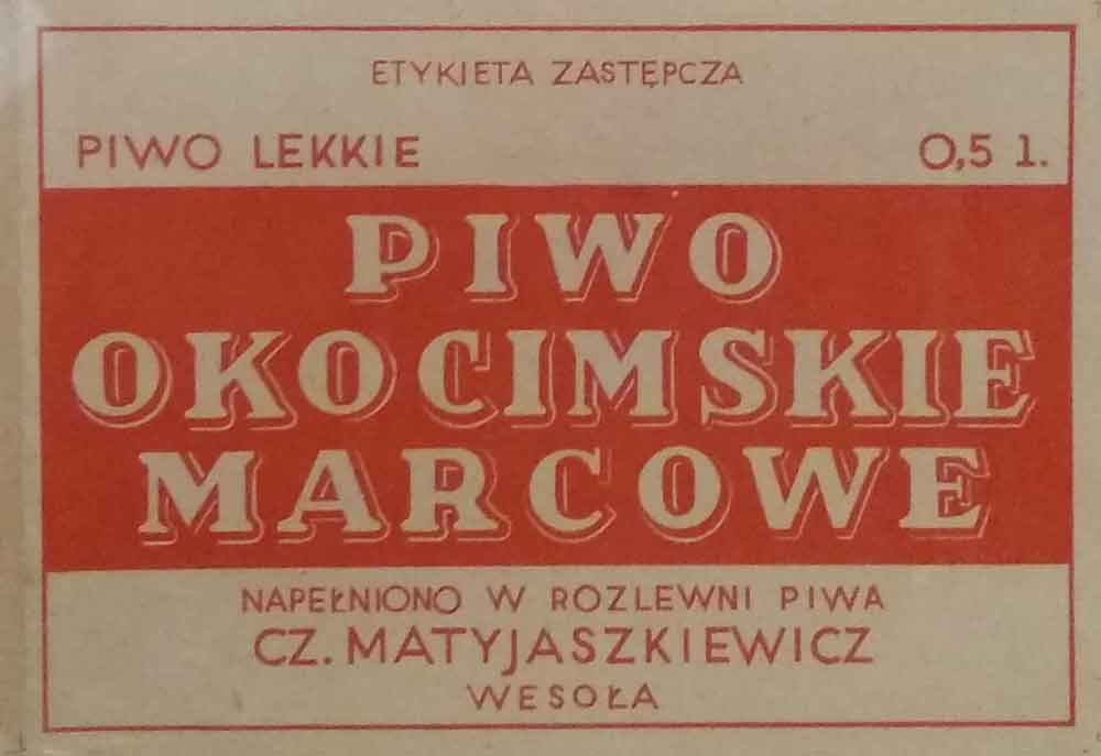 rozlewnia piwa
Cz. Matyjaszkiewicz
Wesoła (ob. dzelnica Warszawy)