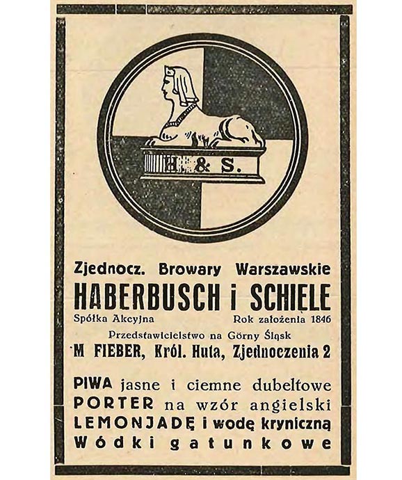 rok 1929
Przedstawicielstwo Królewska Huta
M. Fieber