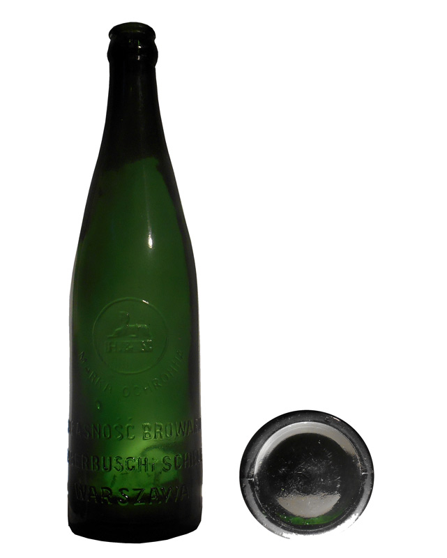 sfinks,MARKA OCHRONNA, WŁASNOŚC BROWARU, HABERBUSCH i SCHIELE, WARSZAWA, bez sygnatury