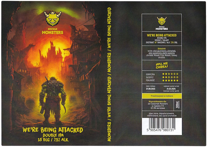 browar kontraktowy Monsters