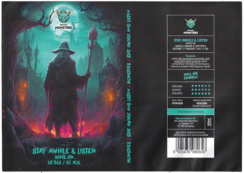 browar kontraktowy Monsters