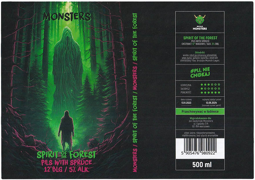 browar kontraktowy Monsters