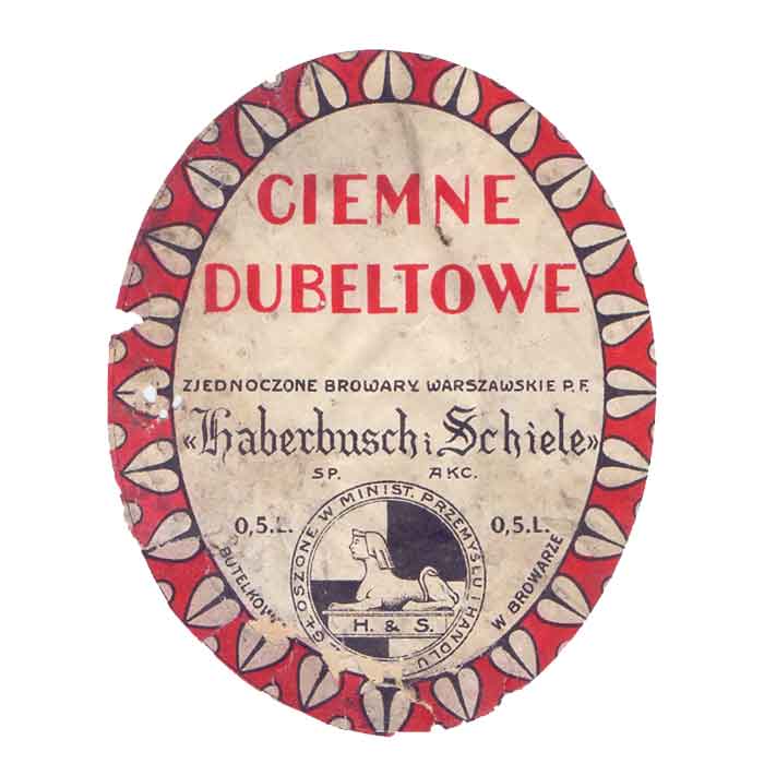 "Haberbusch i Schiele" czcionką gotycką
