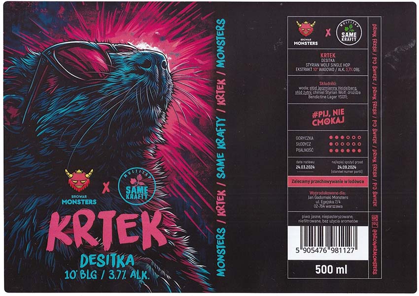browar kontraktowy Monsters
