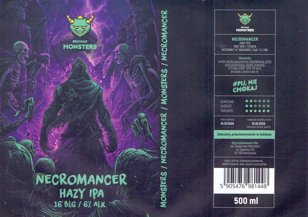 browar kontraktowy Monsters