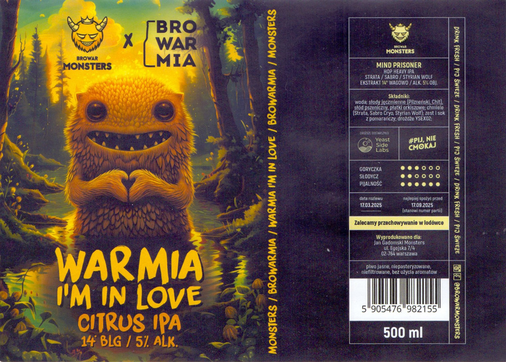 browar kontraktowy Monsters