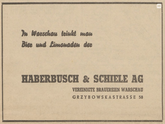 Warszawa Haberbusch
