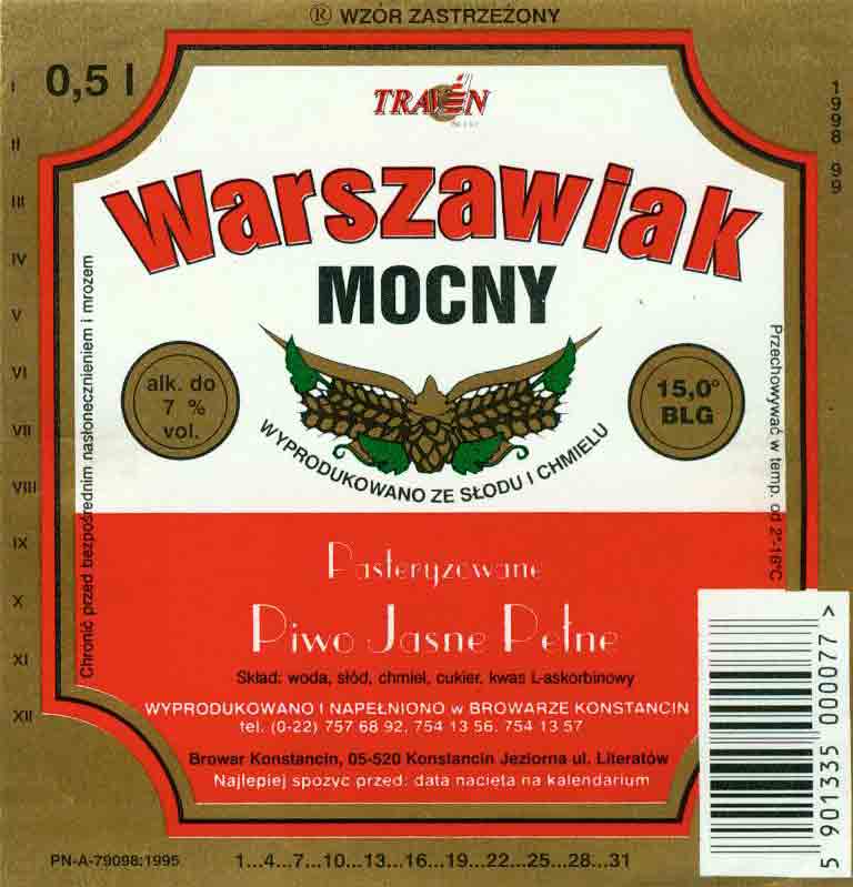 1998 99, dodatkowe pionowe opisy,
bez sygnatury