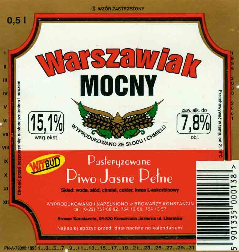 1999 2000 2001, brak logo TRAVEN,
7,8 % obj.