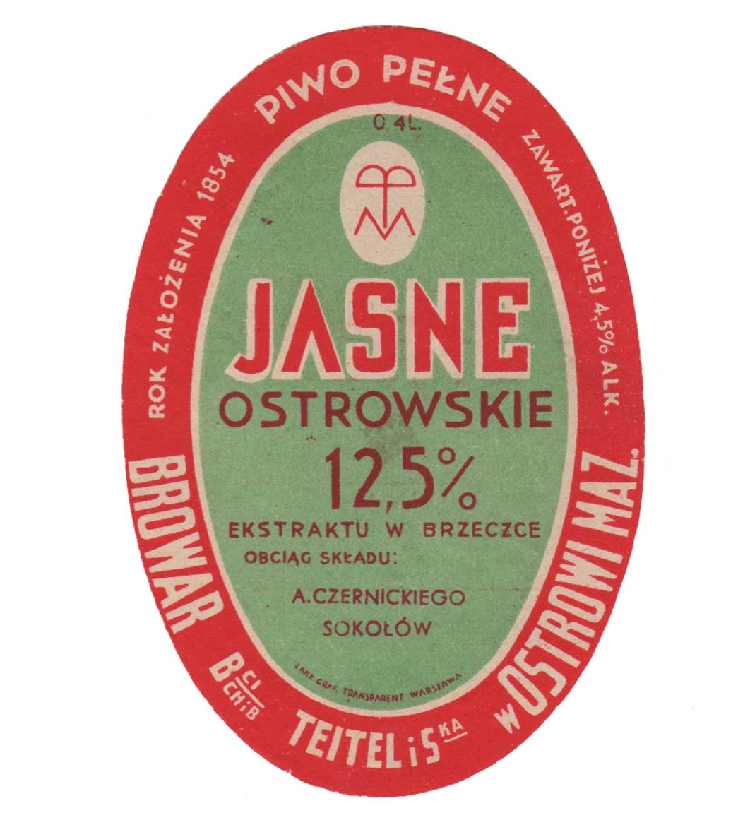 skład A. Czernickiego w Sokołowie Podlaskim,
przesunięcia CZERNICKIEGO do OBCIĄG