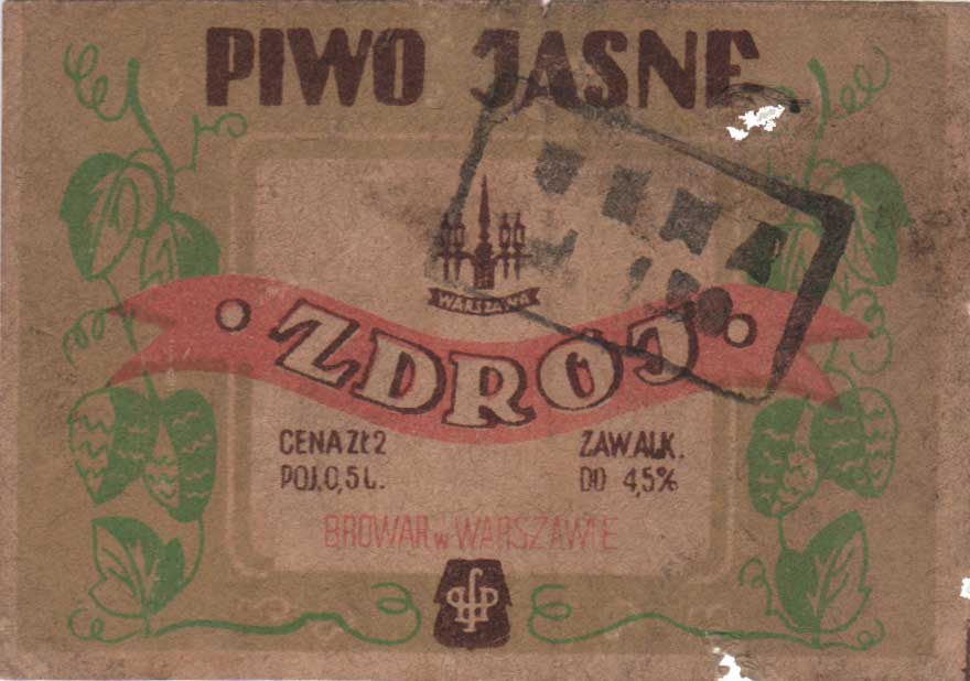 dodatkowy stempel w ramce CENA//ZŁ 1,50