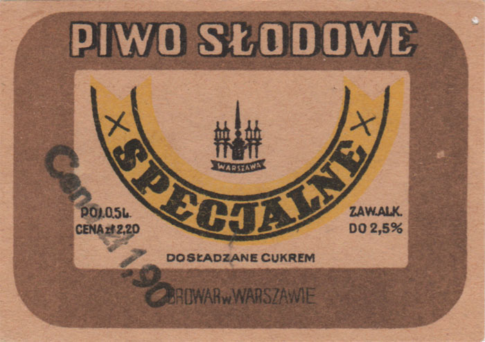 dodatkowy stempel Cena zł 1,90