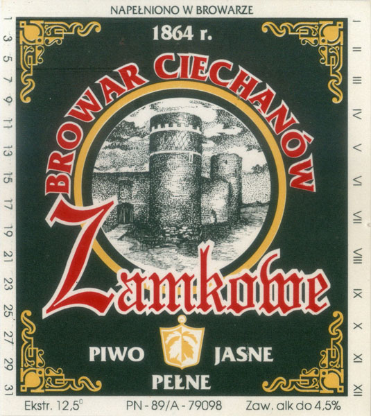 zamek zielony
u podnóża zamku widoczne zarysy cegieł i innych szczegółów
304/93