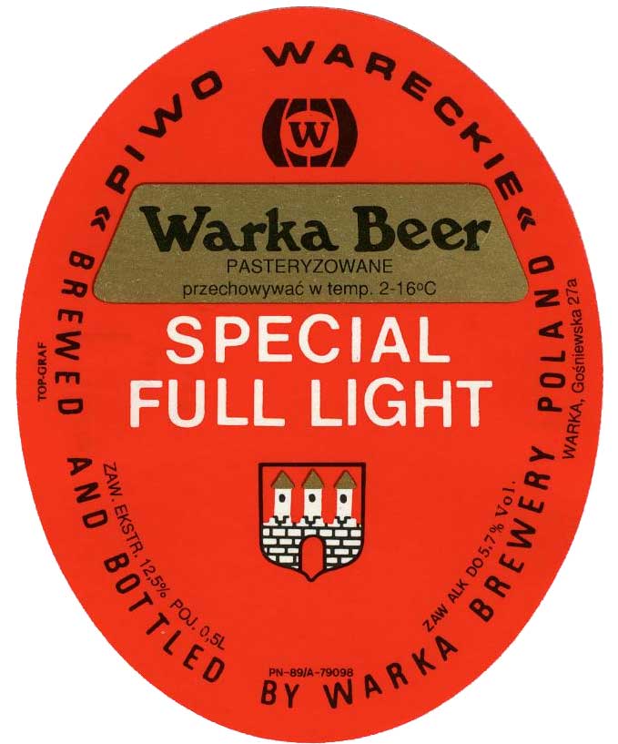 PASTERYZOWANE wydrukowane bezpośrednio, sygnatura TOP-GRAF zaczyna się przed D w BREWED