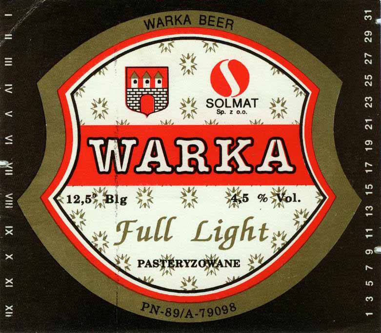rozlewnia Solmat w Mogielnicy, dachy w herbie miejskim złote,
1612/92