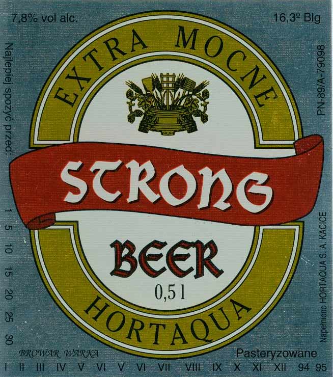 rozlewnia Hortaqua w Kacicach, 94 95, złoto żółte, gruby papier
2354/93