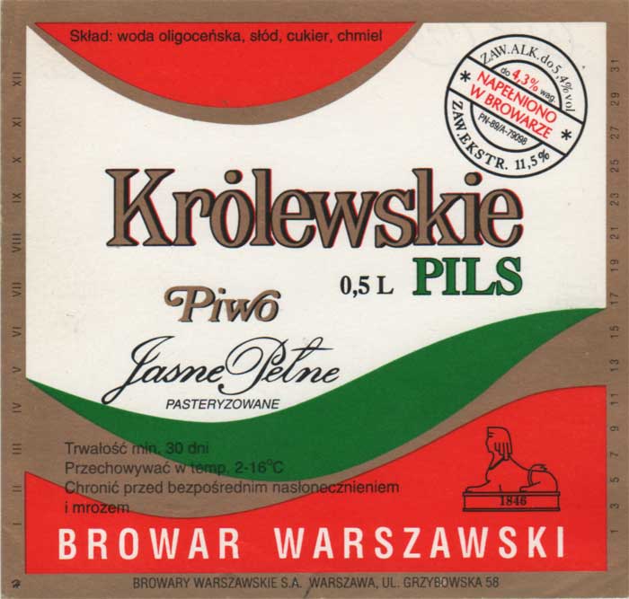 trwałość 30 dni, sygnatura H